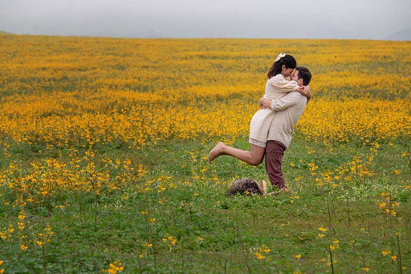 sesion de novios en Lomas de Lachay