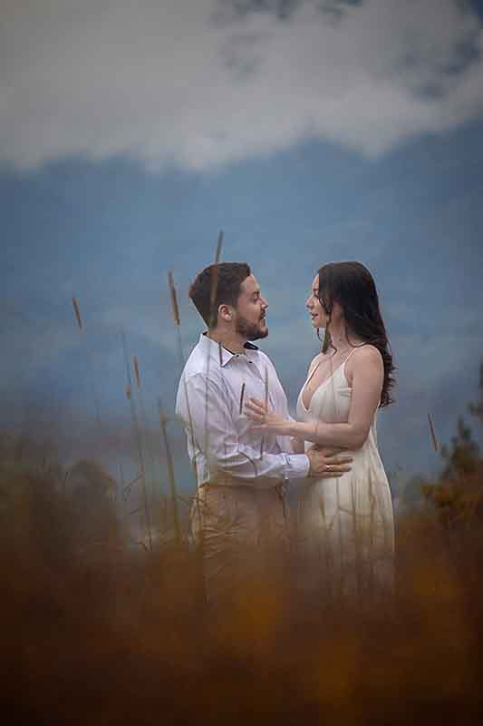 sesion pre boda en la naturaleza