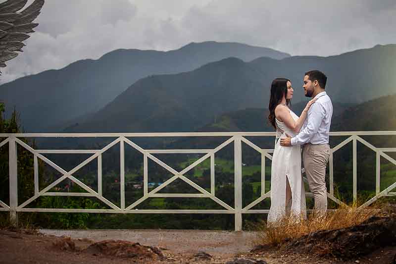 sesion pre boda en la naturaleza